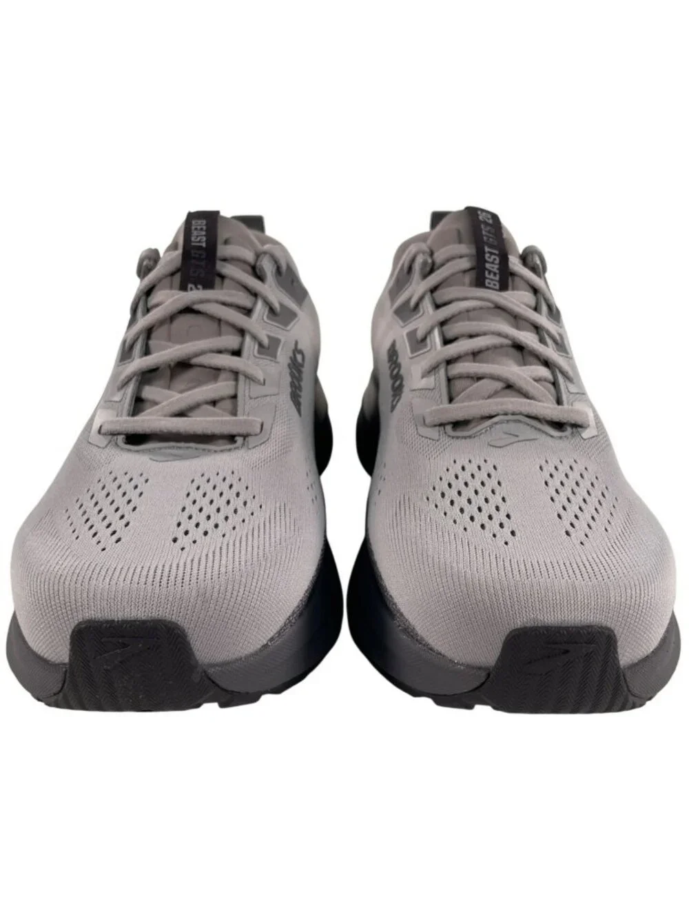 Brooks Beast GTS 26 Running Athletic Shoes Gray/Blackened Pearl Men's Sz 15 NEW